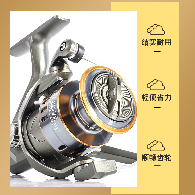 TSJ Metal Spinning Fishing Ree - огляд і ціна Developing Tank Reel