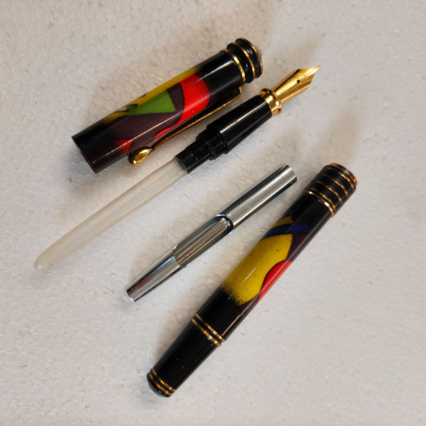 Chinese Dandong JINLONG  PRINC - огляд і ціна Vintage Collectible Pens